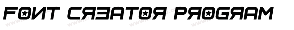 Font Creator Program手机版字体转换